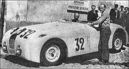Louis Eggen i Egon Kraft de la Saulx – Alvis TA 14.